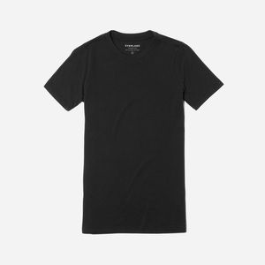 Black Everlane Cotton Crew Tee